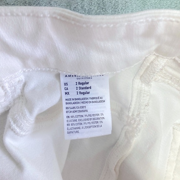 American Eagle White Jegging Crop - Picture 4 of 6